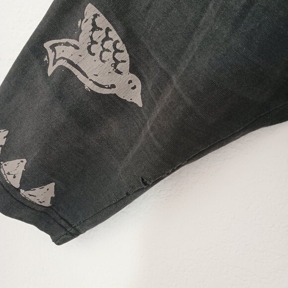 Cotton Fields Women 3X Maxi Dress L/S Animal Print 100% Cotton Thick & Soft Tier - Picture 4 of 11